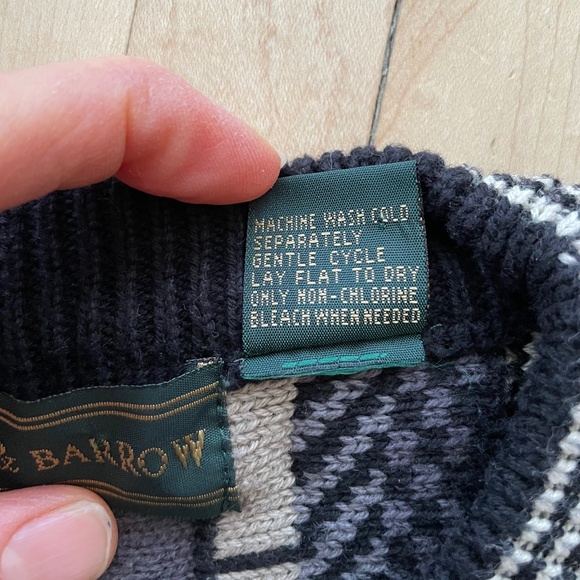 Vintage Croft and Barrow 3D knit textured sweater - Picture 8 of 10